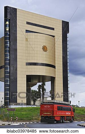 "Independence Memorial Museum, built 2012, with a Rotel-Tours-Bus at the front, Windhoek, Namibia, Africa" View Large Photo Image Stock Photography - "Independence Memorial Museum, built 2012, with a Rotel-Tours-Bus at the front, Windhoek, Namibia, Africa". Fotosearch