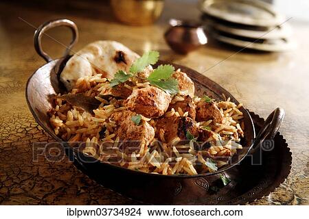 Indian char-grilled chicken Byriani View Large Photo Image Picture - Indian char-grilled chicken Byriani. Fotosearch