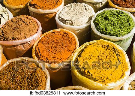 "Indian spices for sale at the weekly flea market, Anjuna, Goa, India, Asia" View Large Photo Image Stock Image - "Indian spices for sale at the weekly flea market, Anjuna, Goa, India, Asia". Fotosearch