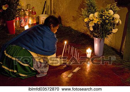 "Indigenous Mayan woman lighting candles in a church, near San Cristobal de las Casas, Chiapas, Mexico, North America" View Large Photo Image Stock Image - "Indigenous Mayan woman lighting candles in a church, near San Cristobal de las Casas, Chiapas, Mexico, North America". Fotosearch