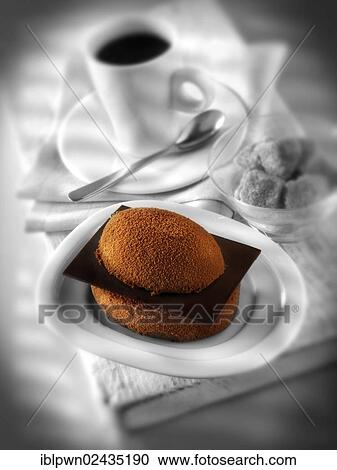 Individual chocolate cake View Large Photo Image Stock Image - Individual chocolate cake. Fotosearch