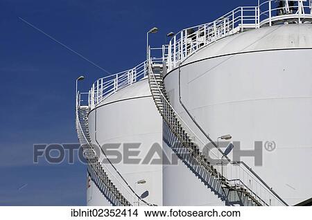 "Industrial tanks, Germany, Europe, PublicGround, Europe" View Large Photo Image Picture - "Industrial tanks, Germany, Europe, PublicGround, Europe". Fotosearch