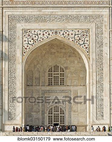 "Inlays, Koranic suras, Taj Mahal, mausoleum, UNESCO World Heritage Site, Agra, Uttar Pradesh, India, Asia" View Large Photo Image Stock Photo - "Inlays, Koranic suras, Taj Mahal, mausoleum, UNESCO World Heritage Site, Agra, Uttar Pradesh, India, Asia". Fotosearch