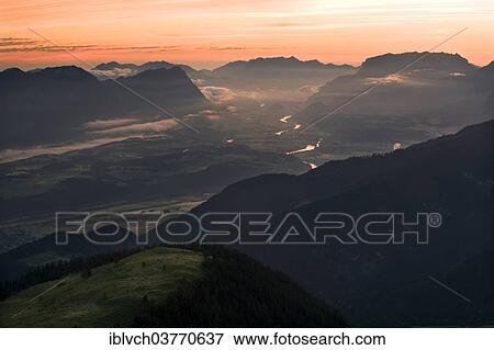 "Inn Valley in the early morning, Woergl, Tyrol Lowlands, Tyrol, Austria, Europe" View Large Photo Image Stock Photo - "Inn Valley in the early morning, Woergl, Tyrol Lowlands, Tyrol, Austria, Europe". Fotosearch