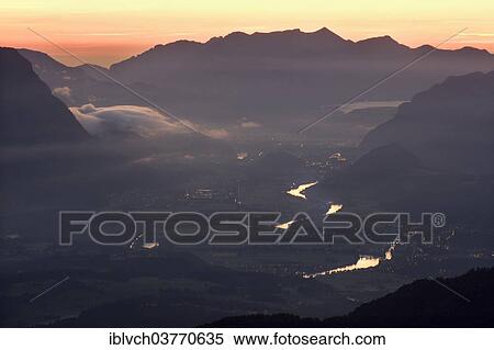 "Inn Valley in the early morning, Woergl, Tyrol Lowlands, Tyrol, Austria, Europe" View Large Photo Image Stock Photography - "Inn Valley in the early morning, Woergl, Tyrol Lowlands, Tyrol, Austria, Europe". Fotosearch