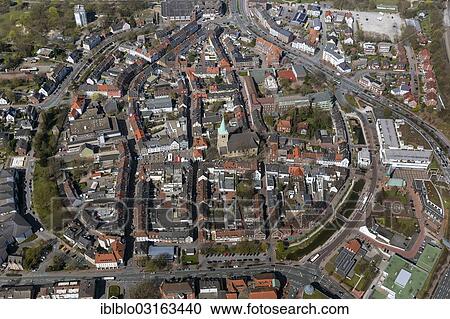 "Inner city of Dorsten, aerial view, Dorsten, North Rhine-Westphalia, Germany, Europe" View Large Photo Image Stock Image - "Inner city of Dorsten, aerial view, Dorsten, North Rhine-Westphalia, Germany, Europe". Fotosearch