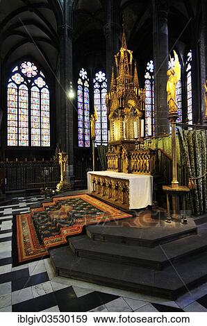"Inside the black Cathedral of Clermont-Ferrand or Notre-Dame-de-l'Assomption, Clermont-Ferrand, Departement Puy-de-Dome, Auvergne, France, Europe" View Large Photo Image Stock Photo - "Inside the black Cathedral of Clermont-Ferrand or Notre-Dame-de-l'Assomption, Clermont-Ferrand, Departement Puy-de-Dome, Auvergne, France, Europe". Fotosearch