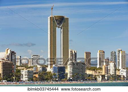 "Intempo, Edificio Intempo Benidorm, luxury skyscraper, Benidorm, Province of Alicante, Spain, Europe" View Large Photo Image Picture - "Intempo, Edificio Intempo Benidorm, luxury skyscraper, Benidorm, Province of Alicante, Spain, Europe". Fotosearch