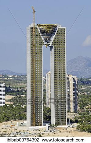 "Intempo skyscraper or Benidorm Edificio Intempo, Benidorm, Province of Alicante, Spain, Europe" View Large Photo Image Stock Image - "Intempo skyscraper or Benidorm Edificio Intempo, Benidorm, Province of Alicante, Spain, Europe". Fotosearch