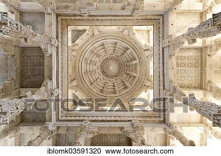 "Interior hall with ornate pillars and ceilings in the marble temple, Adinatha Temple, temple of the Jain religion, Ranakpur, Rajasthan, India, Asia" View Large Photo Image Stock Image - "Interior hall with ornate pillars and ceilings in the marble temple, Adinatha Temple, temple of the Jain religion, Ranakpur, Rajasthan, India, Asia". Fotosearch