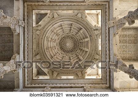 "Interior hall with ornate pillars and ceilings in the marble temple, Adinatha Temple, temple of the Jain religion, Ranakpur, Rajasthan, India, Asia" View Large Photo Image Stock Image - "Interior hall with ornate pillars and ceilings in the marble temple, Adinatha Temple, temple of the Jain religion, Ranakpur, Rajasthan, India, Asia". Fotosearch