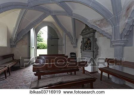 Stock Photo - "Interior, Holy grave, Gorlitz, Saxony, Germany, Europe". Fotosearch