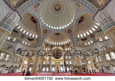 "Interior, Kocatepe Mosque and Kocatepe Camii, Kocatepe, Ankara, Central Anatolia Region, Anatolia, Turkey, Asia" View Large Photo Image Stock Image - "Interior, Kocatepe Mosque and Kocatepe Camii, Kocatepe, Ankara, Central Anatolia Region, Anatolia, Turkey, Asia". Fotosearch