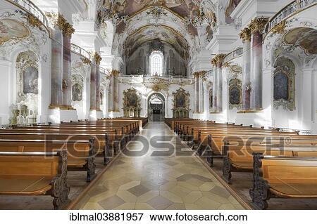 "Interior of the Abbey Church of Zwiefalten, Baden-Wurttemberg, Germany, Europe" View Large Photo Image Stock Photo - "Interior of the Abbey Church of Zwiefalten, Baden-Wurttemberg, Germany, Europe". Fotosearch