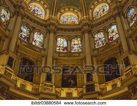 "Interior of the Cathedral in Granada, Granada province, Andalusia, Spain, Europe" View Large Photo Image Picture - "Interior of the Cathedral in Granada, Granada province, Andalusia, Spain, Europe". Fotosearch