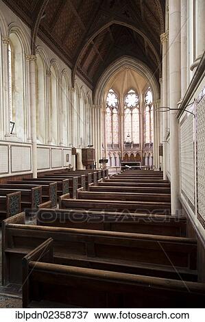 "Interior of The church of Saint Mary at Itchen Stoke with altar, aisle and stained glass windows, Itchen Stoke, Hampshire, England, United Kingdom, Europe" View Large Photo Image Stock Photo - "Interior of The church of Saint Mary at Itchen Stoke with altar, aisle and stained glass windows, Itchen Stoke, Hampshire, England, United Kingdom, Europe". Fotosearch
