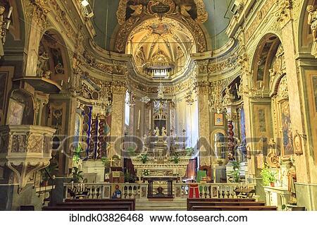 "Interior of the Church of San Lorenzo, Vallebona, Liguria, Italy, Europe" View Large Photo Image Stock Photo - "Interior of the Church of San Lorenzo, Vallebona, Liguria, Italy, Europe". Fotosearch