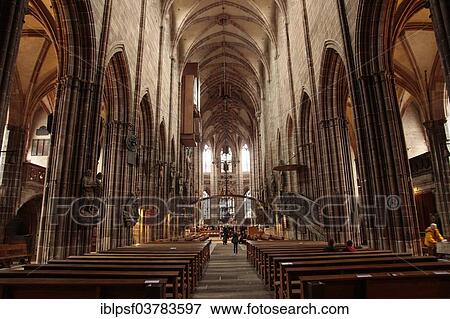 "Interior of the Gothic Lorenzkirche church or St. Lawrence's church, Nuremberg, Middle Franconia, Bavaria, Germany, Europe" View Large Photo Image Stock Photo - "Interior of the Gothic Lorenzkirche church or St. Lawrence's church, Nuremberg, Middle Franconia, Bavaria, Germany, Europe". Fotosearch