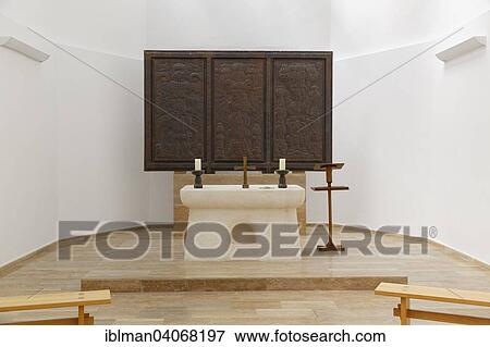"Interior of the memorial chapel, Mogersdorf memorial site, Schlosslberg, Southern Burgenland, Burgenland, Austria, Europe" View Large Photo Image Stock Photo - "Interior of the memorial chapel, Mogersdorf memorial site, Schlosslberg, Southern Burgenland, Burgenland, Austria, Europe". Fotosearch
