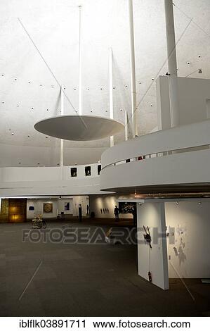 "Interior of the National Museum, Museu Nacional Honestino Guimaraes, by architect Oscar Niemeyer, Brasilia, Federal District, Distrito Federal do Brasil, Brazil, South America" View Large Photo Image Stock Image - "Interior of the National Museum, Museu Nacional Honestino Guimaraes, by architect Oscar Niemeyer, Brasilia, Federal District, Distrito Federal do Brasil, Brazil, South America". Fotosearch