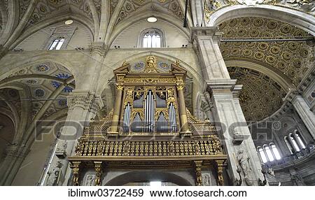 "Interior, organ of Como Cathedral, Cathedral of Santa Maria Maggiore, Como, Lombardy, Italy, Europe" View Large Photo Image Stock Photo - "Interior, organ of Como Cathedral, Cathedral of Santa Maria Maggiore, Como, Lombardy, Italy, Europe". Fotosearch