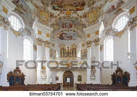 "Interior, organ, Wieskirche church or Pilgrimage Church of Wies, UNESCO World Heritage Site, Wies, Steingaden, Pfaffenwinkel region, Upper Bavaria, Bavaria, Germany, Europe" View Large Photo Image Stock Image - "Interior, organ, Wieskirche church or Pilgrimage Church of Wies, UNESCO World Heritage Site, Wies, Steingaden, Pfaffenwinkel region, Upper Bavaria, Bavaria, Germany, Europe". Fotosearch