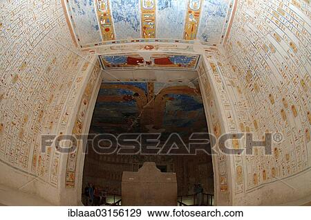 "Interior, royal tomb of Ramesses IV, Tomb KV2, Valley of the Kings, Luxor, Luxor Governorate, Egypt, Africa" View Large Photo Image Stock Photo - "Interior, royal tomb of Ramesses IV, Tomb KV2, Valley of the Kings, Luxor, Luxor Governorate, Egypt, Africa". Fotosearch