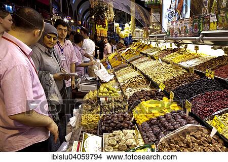 "Interior, Spice Bazaar, Istanbul, Turkey, Asia" View Large Photo Image Picture - "Interior, Spice Bazaar, Istanbul, Turkey, Asia". Fotosearch