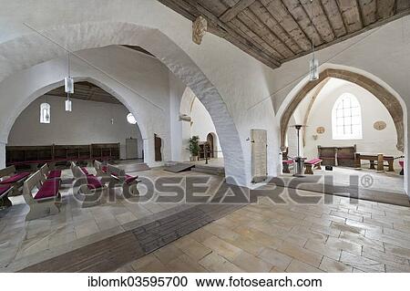"Interior, St. Gallus Church, the oldest church building of Carolingian origin in Franconia, Altmuhltal, Pappenheim, Middle Franconia, Bavaria, Germany, Europe" View Large Photo Image Stock Image - "Interior, St. Gallus Church, the oldest church building of Carolingian origin in Franconia, Altmuhltal, Pappenheim, Middle Franconia, Bavaria, Germany, Europe". Fotosearch