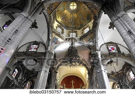 "Interior view, ancient basilica, Basilica of Our Lady of Guadalupe, La Basilica de Nuestra Senora de Guadalupe, Mexico City, Mexico, North America" View Large Photo Image Stock Photo - "Interior view, ancient basilica, Basilica of Our Lady of Guadalupe, La Basilica de Nuestra Senora de Guadalupe, Mexico City, Mexico, North America". Fotosearch