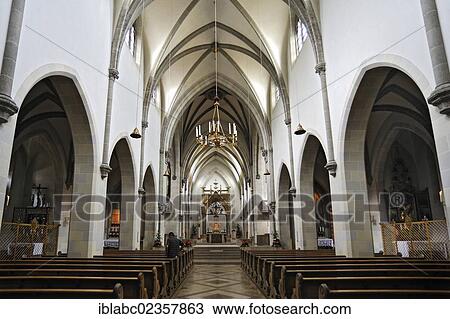 "Interior view, neo-Gothic St. Ottilien Archabbey, built 1897-1899, near Landsberg, Bavaria, Germany, Europe" View Large Photo Image Stock Image - "Interior view, neo-Gothic St. Ottilien Archabbey, built 1897-1899, near Landsberg, Bavaria, Germany, Europe". Fotosearch