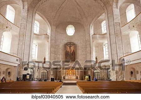 "Interior view of Kreuzkirche, Church of the Holy Cross, Dresden, Saxony, Germany, Europe" View Large Photo Image Stock Photography - "Interior view of Kreuzkirche, Church of the Holy Cross, Dresden, Saxony, Germany, Europe". Fotosearch