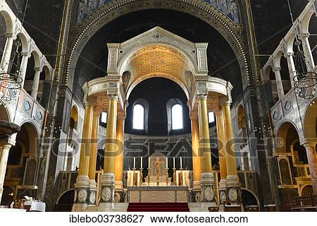 Stock Photo - "Interior view, Westminster Cathedral, London, London region, England, United Kingdom, Europe". Fotosearch