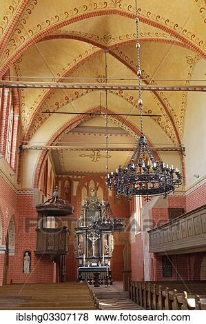 "Interior view, Zarrentin church, Zarrentin am Schaalsee, Mecklenburg-Western Pomerania, Germany, Europe" View Large Photo Image Stock Photo - "Interior view, Zarrentin church, Zarrentin am Schaalsee, Mecklenburg-Western Pomerania, Germany, Europe". Fotosearch