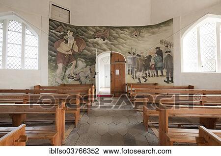 "Interior, Vitt chapel, mural with St Peter, Vitt, Rugen, Mecklenburg-Western Pomerania, Germany, Europe" View Large Photo Image Stock Image - "Interior, Vitt chapel, mural with St Peter, Vitt, Rugen, Mecklenburg-Western Pomerania, Germany, Europe". Fotosearch