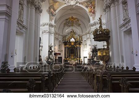 "Interior with the high altar, St. Salvator Cathedral of Fulda, Fulda Cathedral, Fulda, Fulda, Hesse, Germany, Europe" View Large Photo Image Picture - "Interior with the high altar, St. Salvator Cathedral of Fulda, Fulda Cathedral, Fulda, Fulda, Hesse, Germany, Europe". Fotosearch