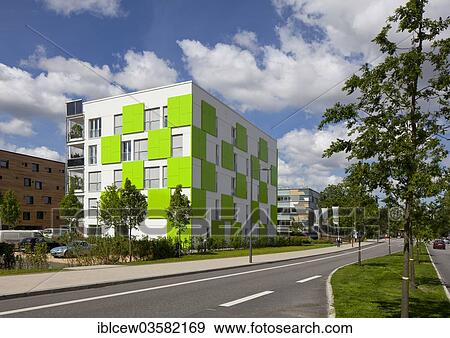 "International Building Exhibition, IBA Hamburg, """"Smart is Green"""" building, Wilhelmsburg, Hamburg, Hamburg, Germany, Europe" View Large Photo Image Stock Photo - "International Building Exhibition, IBA Hamburg, """"Smart is Green"""" building, Wilhelmsburg, Hamburg, Hamburg, Germany, Europe". Fotosearch