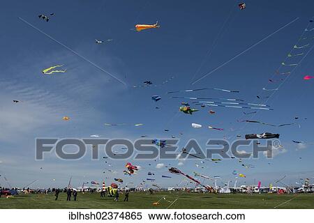 "International Kite Festival in Norddeich, East Frisia, Lower Saxony, Germany, Europe" View Large Photo Image Stock Photography - "International Kite Festival in Norddeich, East Frisia, Lower Saxony, Germany, Europe". Fotosearch