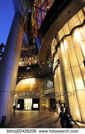 "Ion Orchard shopping mall at dusk, Orchard Road, modern architecture, Central Area, Central Business District, Singapore, Asia" View Large Photo Image Stock Photograph - "Ion Orchard shopping mall at dusk, Orchard Road, modern architecture, Central Area, Central Business District, Singapore, Asia". Fotosearch