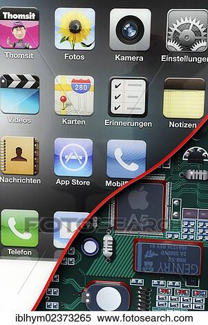 "IPhone user surface, cross section with interior" View Large Photo Image Stock Photography - "IPhone user surface, cross section with interior". Fotosearch