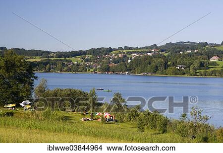 "Irrsee lake, Zell am Moos, Salzkammergut, Austria, Europe" View Large Photo Image Picture - "Irrsee lake, Zell am Moos, Salzkammergut, Austria, Europe". Fotosearch