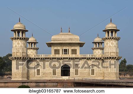 "Islamic mausoleum, tomb of Mirza Ghiyas Beg with intricate marble inlay, Itimad-ud-Daula, Agra, Uttar Pradesh, India, Asia" View Large Photo Image Stock Photo - "Islamic mausoleum, tomb of Mirza Ghiyas Beg with intricate marble inlay, Itimad-ud-Daula, Agra, Uttar Pradesh, India, Asia". Fotosearch