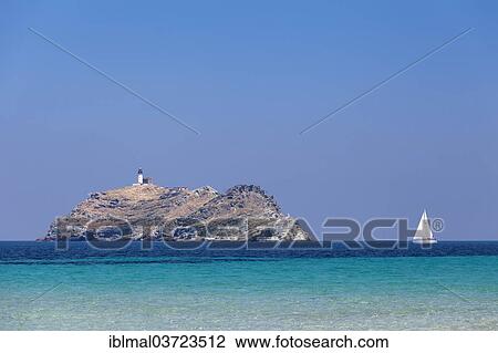 "Island of La Giraglia off Cap Corse, Corsica, France, Europe" View Large Photo Image Stock Image - "Island of La Giraglia off Cap Corse, Corsica, France, Europe". Fotosearch