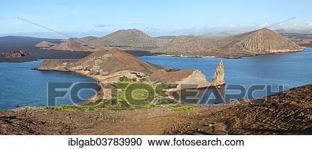 "Isthmus of Bartolome Island withPinnacle Rock, Galapagos, Unesco World Heritage Site, Ecuador, South America" View Large Photo Image Stock Image - "Isthmus of Bartolome Island withPinnacle Rock, Galapagos, Unesco World Heritage Site, Ecuador, South America". Fotosearch