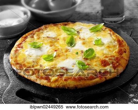 Italian Quattro Formaggi pizza View Large Photo Image Stock Photography - Italian Quattro Formaggi pizza. Fotosearch