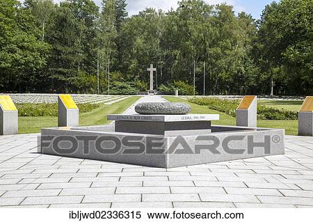 Stock Photography - "Italian war graves at Waldfriedhof Zehlendorf cemetery, Berlin, Germany, Europe". Fotosearch