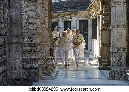 "Jain nuns visiting a temple, Palitana temples, Mount Shatrunjaya, Palitana, Gujarat, India, Asia" View Large Photo Image Stock Photograph - "Jain nuns visiting a temple, Palitana temples, Mount Shatrunjaya, Palitana, Gujarat, India, Asia". Fotosearch