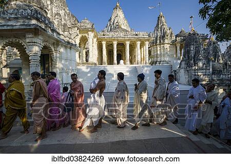 "Jain pilgrims queuing, Palitana temples, Mount Shatrunjaya, Palitana, Gujarat, India, Asia" View Large Photo Image Stock Photo - "Jain pilgrims queuing, Palitana temples, Mount Shatrunjaya, Palitana, Gujarat, India, Asia". Fotosearch