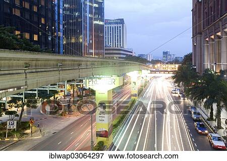 "Jalan Imbi Road and monorail Maglev train, Kuala Lumpur, Malaysia, Asia" View Large Photo Image Stock Photo - "Jalan Imbi Road and monorail Maglev train, Kuala Lumpur, Malaysia, Asia". Fotosearch