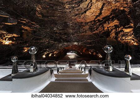 "Jameos del Agua, auditorium, designed by Cesar Manrique, near Arrieta, Lanzarote, Canary Islands, Spain, Europe" View Large Photo Image Stock Image - "Jameos del Agua, auditorium, designed by Cesar Manrique, near Arrieta, Lanzarote, Canary Islands, Spain, Europe". Fotosearch